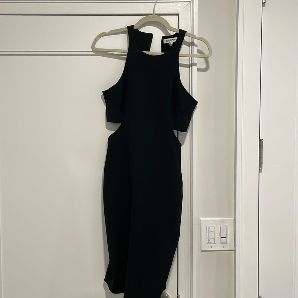 Elizabeth & James black cocktail dress